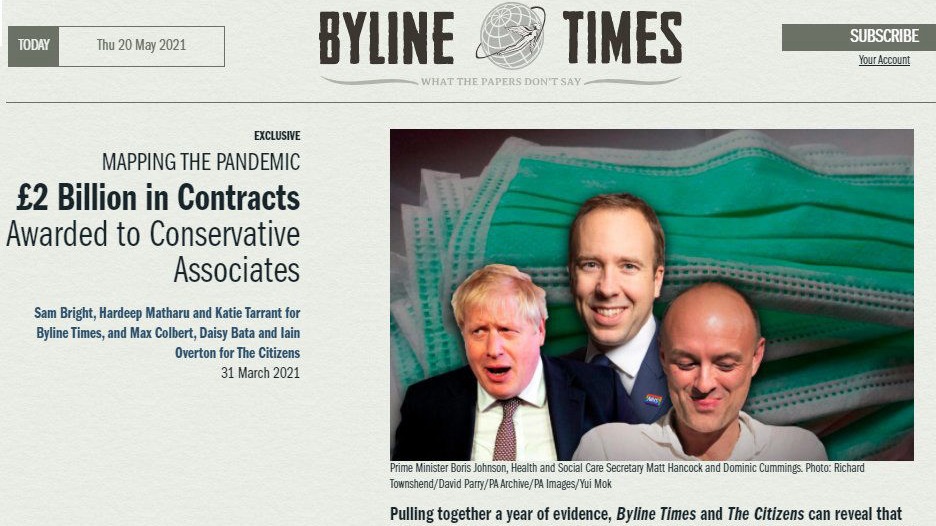 Corruption & Conspiracy?